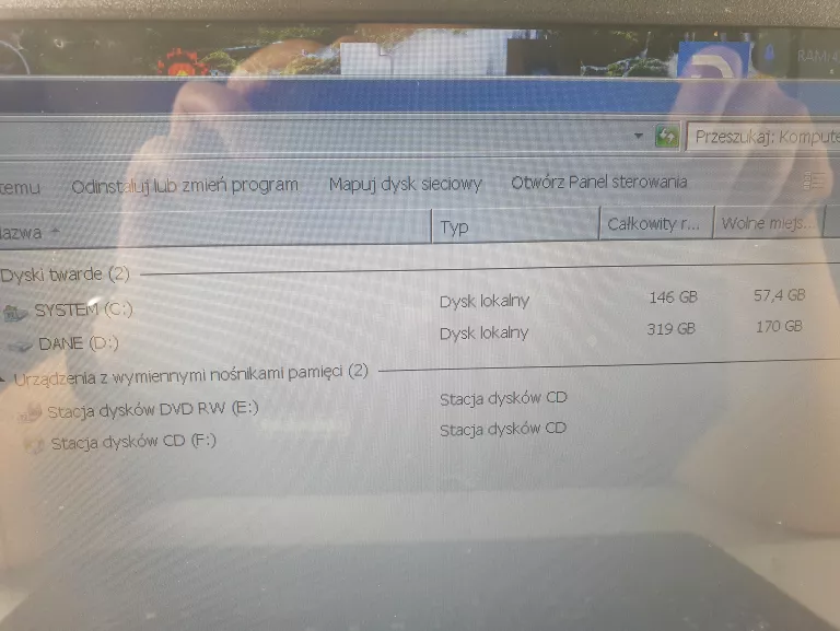 LAPTOP LENOVO G550 4/500GB CORE DUO 2