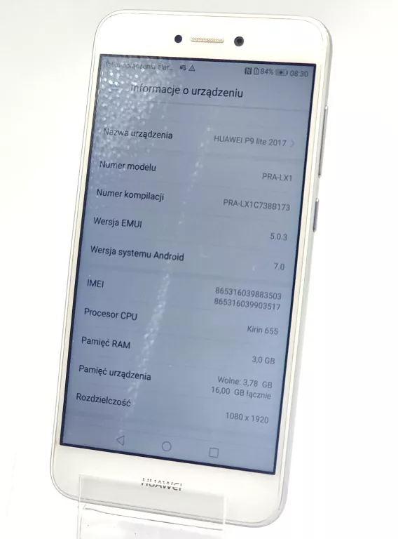 TELEFON HUAWEI P9 LITE 2017