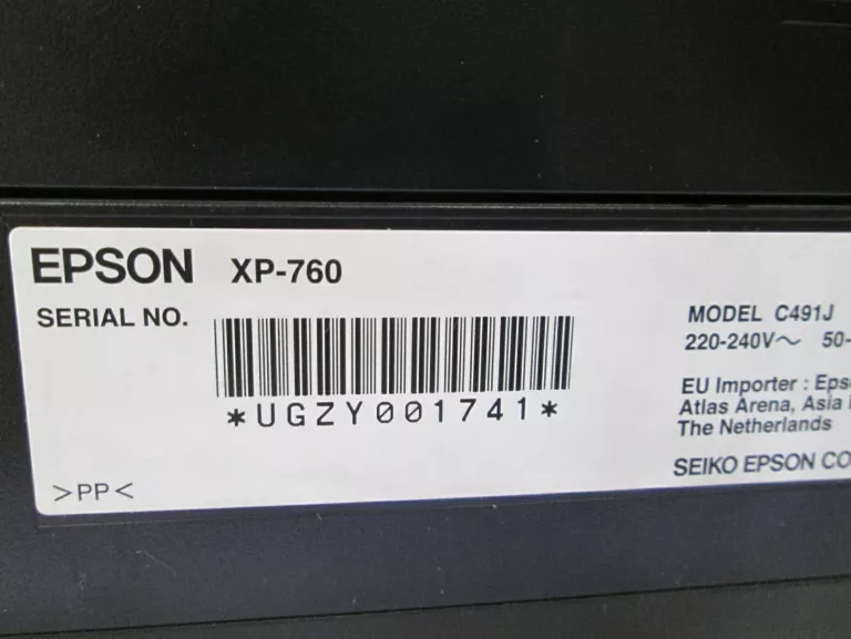 DRUKARKA EPSON EXPRESSION PHOTO XP-760