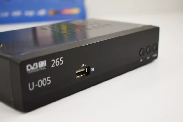 DEKODER TUNER TV NAZIEMNEJ DVB-T2 HEVC H.265 U-00
