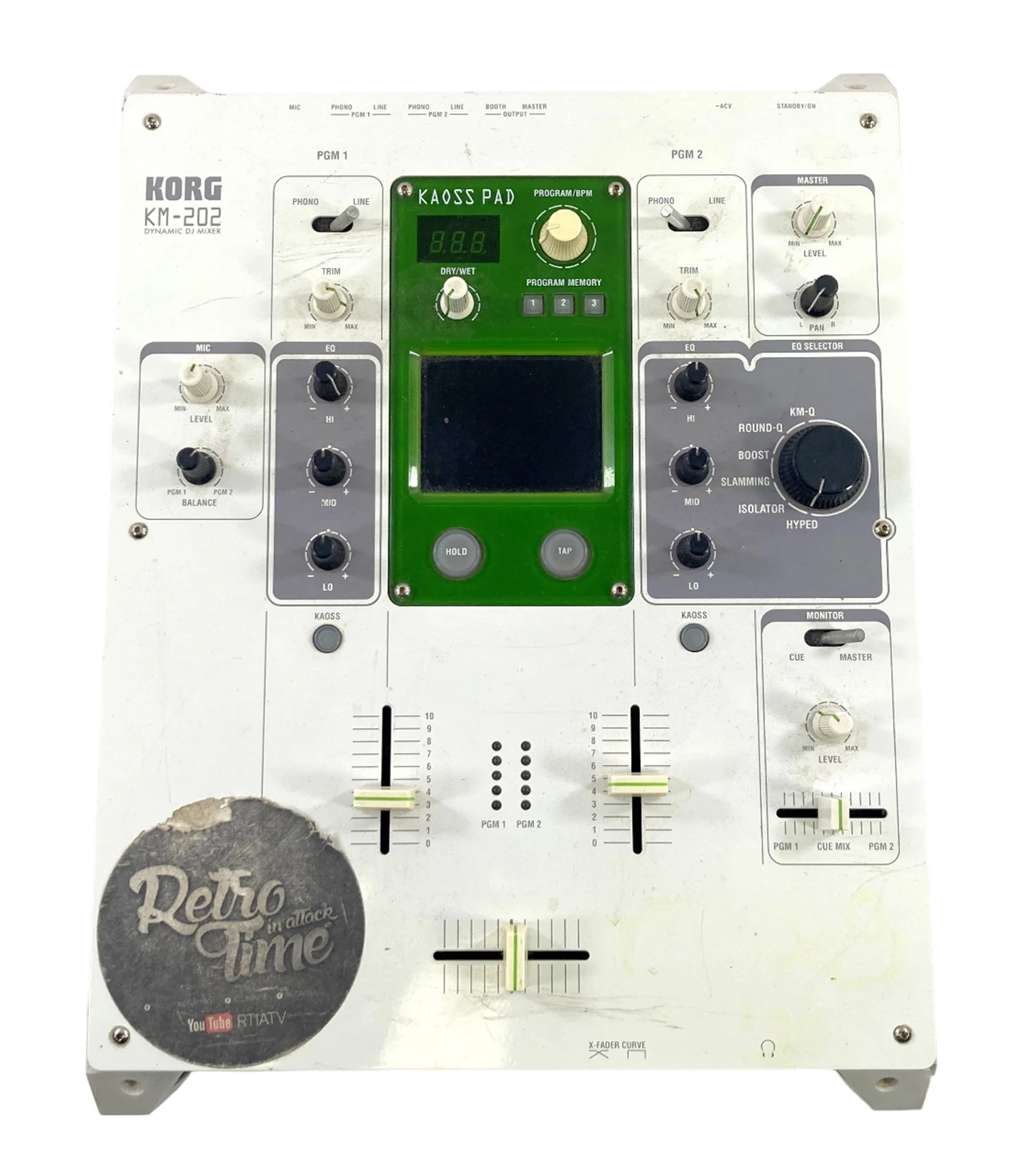 DJ MIKSER KORG KM-202 / 2 KANAŁY / MIC / KAOSS PAD | Dla DJ