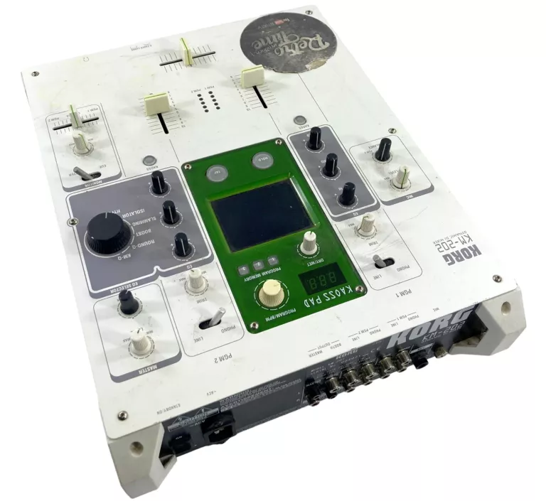 DJ MIKSER KORG KM-202 / 2 KANAŁY / MIC / KAOSS PAD | Dla DJ-ów