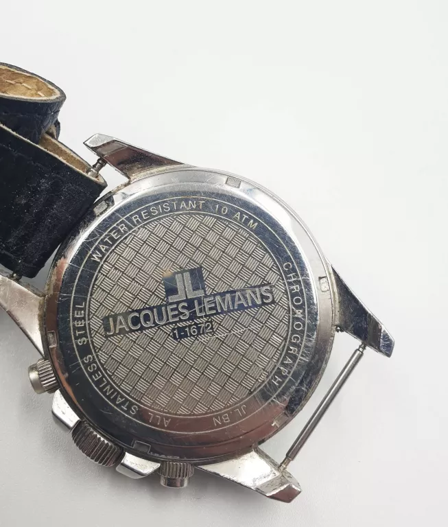 ZEGAREK MĘSKI JACQUES LEMANS 1-1672