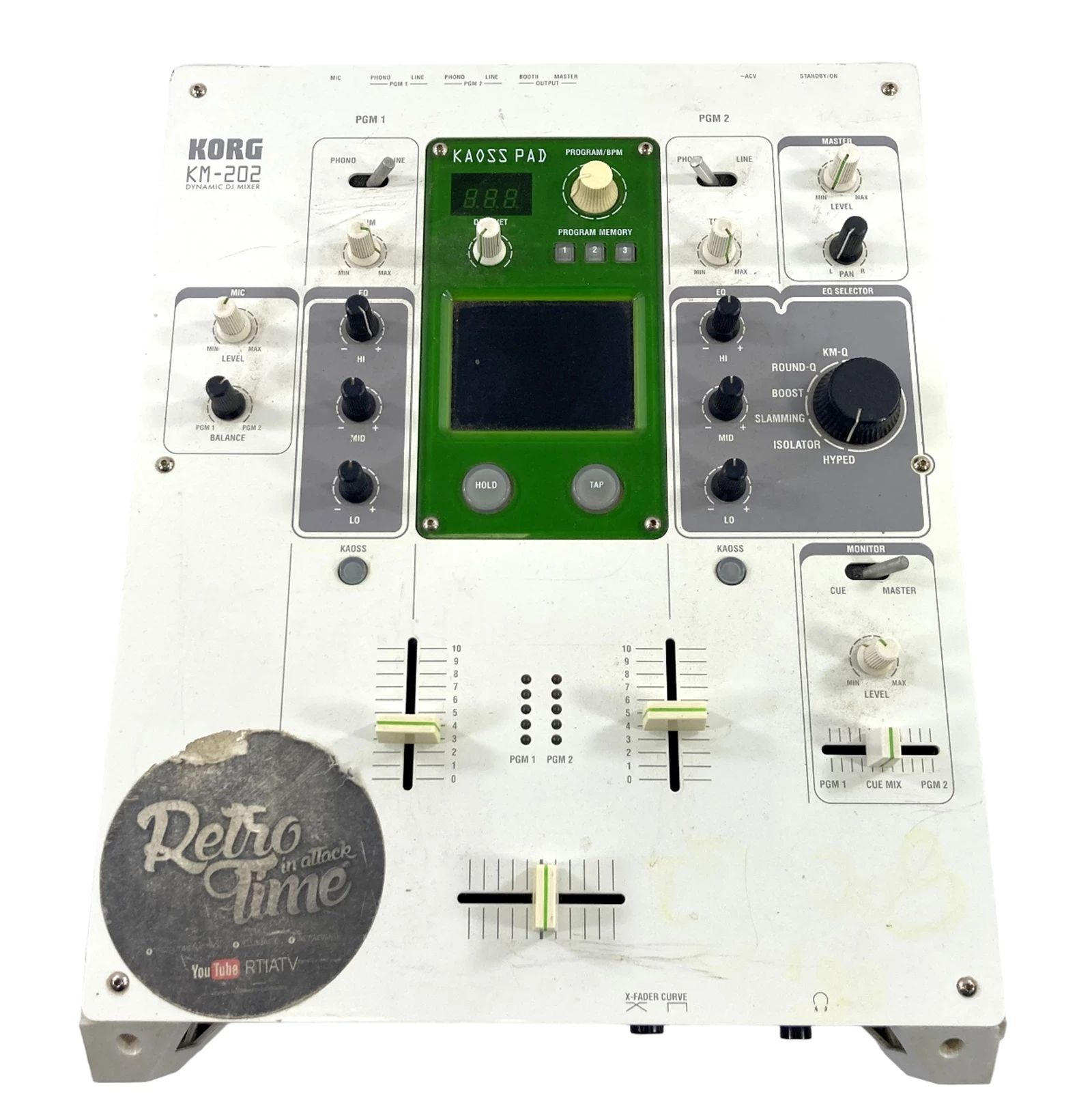 DJ MIKSER KORG KM-202 / 2 KANAŁY / MIC / KAOSS PAD | Dla DJ
