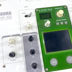 DJ MIKSER KORG KM-202 / 2 KANAŁY / MIC / KAOSS PAD | Dla DJ-ów