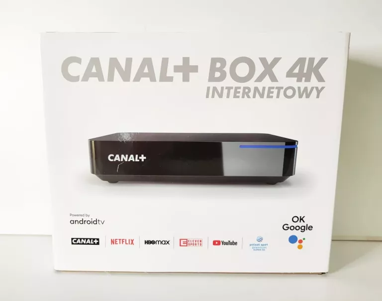 DEKODER INTERNETOWY CANAL+BOX 4K HY4001CD