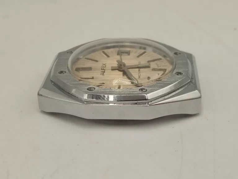 SZWAJCARSKI ZEGAREK MECHANICZNY ALFEX 2 SZT BRANS