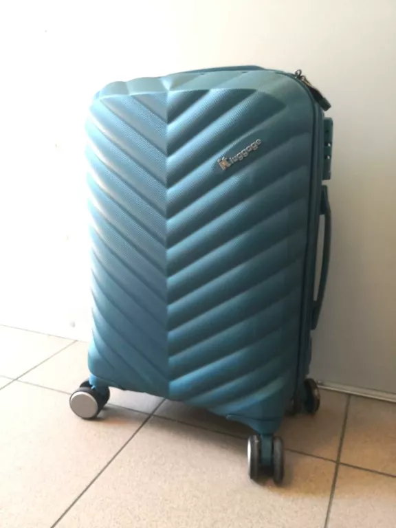 ZADBANA WALIZKA IT LUGGAGE NIEBIESKA PODRĘCZNA