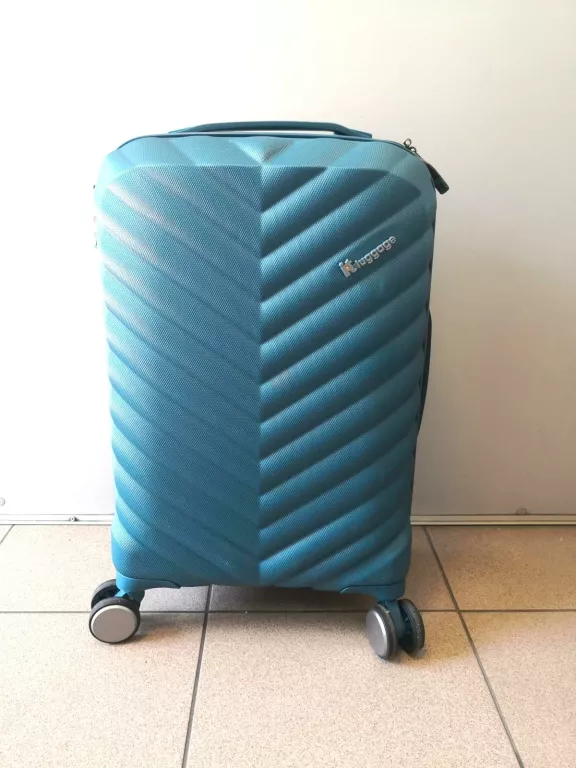ZADBANA WALIZKA IT LUGGAGE NIEBIESKA PODRĘCZNA