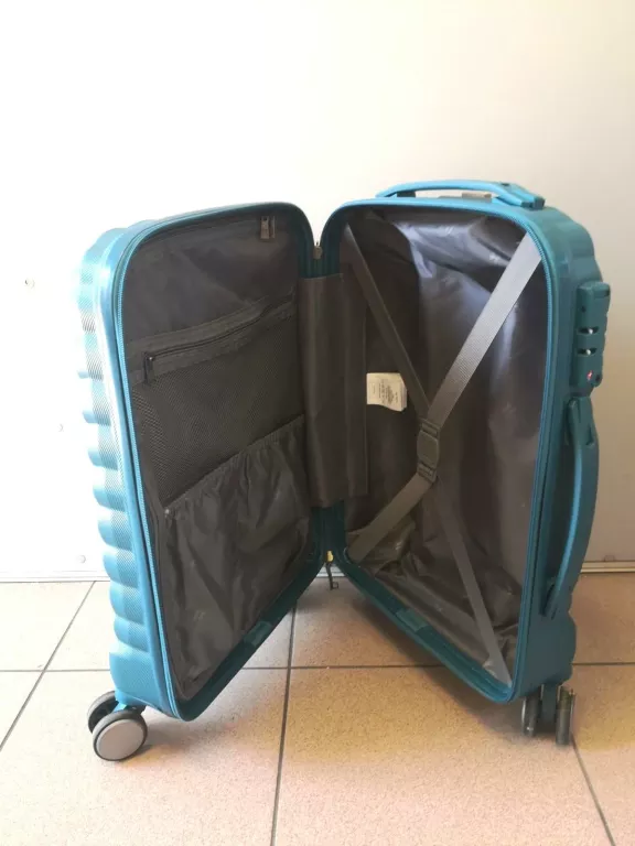 ZADBANA WALIZKA IT LUGGAGE NIEBIESKA PODRĘCZNA