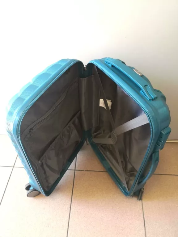 ZADBANA WALIZKA IT LUGGAGE NIEBIESKA PODRĘCZNA