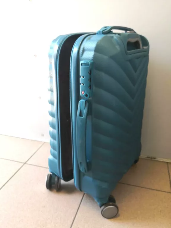 ZADBANA WALIZKA IT LUGGAGE NIEBIESKA PODRĘCZNA