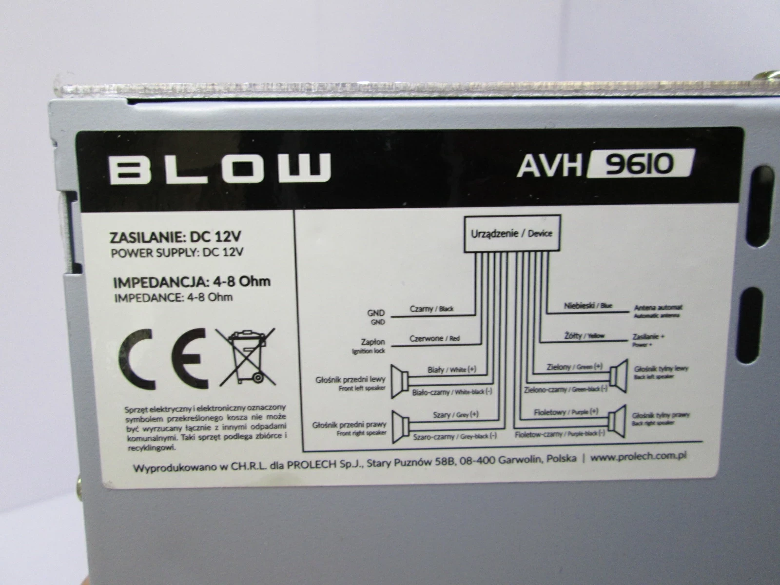 radio-samochodowe-blow-avh-9610-bluetooth-ean-gtin-5900804109488
