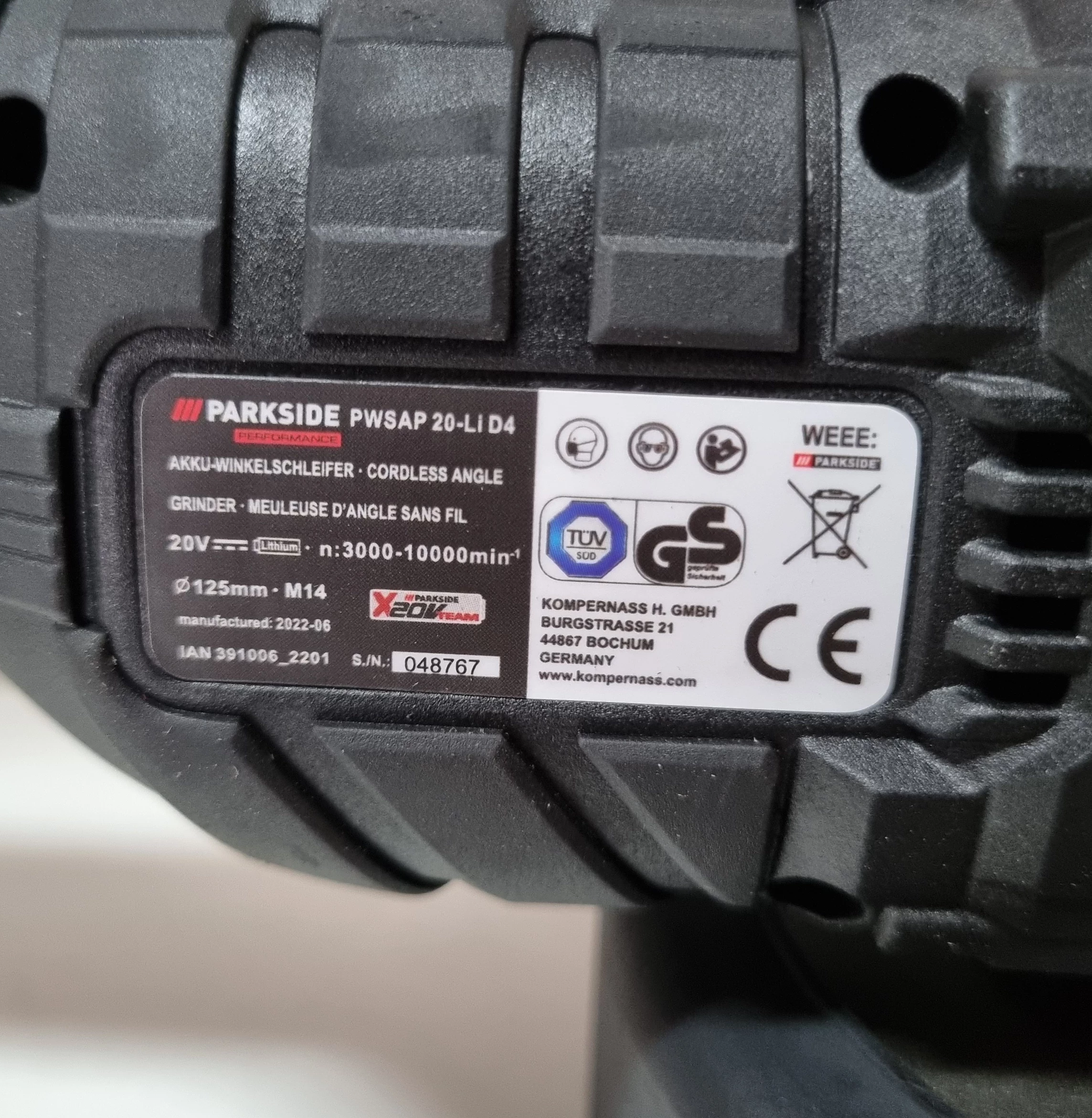 szlifierka-parkside-pwsap-20-li-d4-zestaw-jak-now-marka-parkside