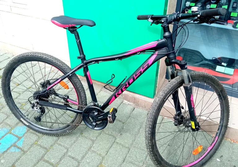 ROWER KROSS LEA 6.0 27.5 RAMA S CZARNO- RÓŻOWY