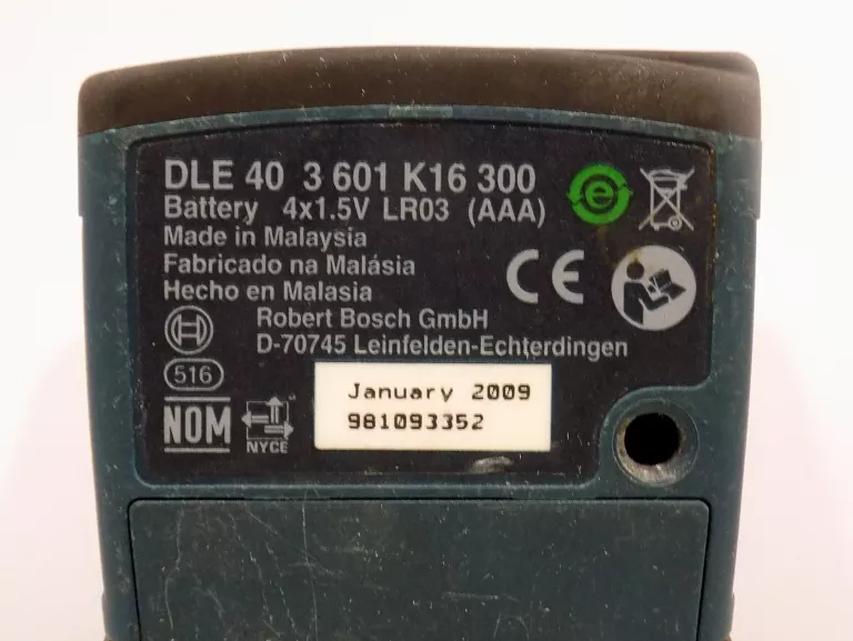 DALMIERZ BOSCH PROFESSIONAL DLE 40 3 601 K16 300
