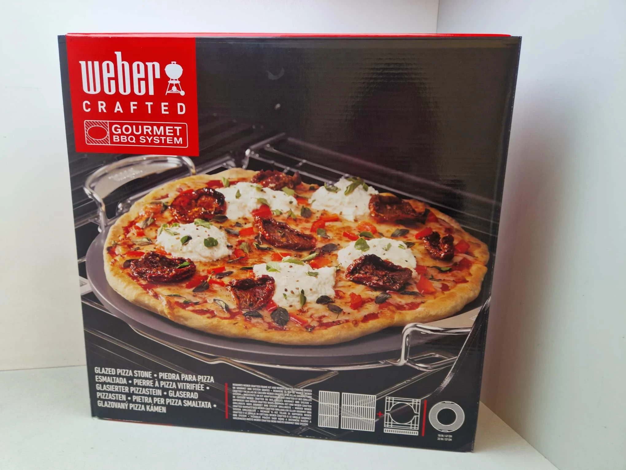 GLAZUROWANY KAMIEŃ DO PIZZY WEBER CRAFTED GOURMET, Pozostałe