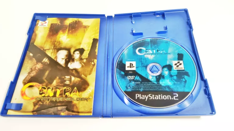 PS2 CONTRA SHATTERED SOLDIER TM