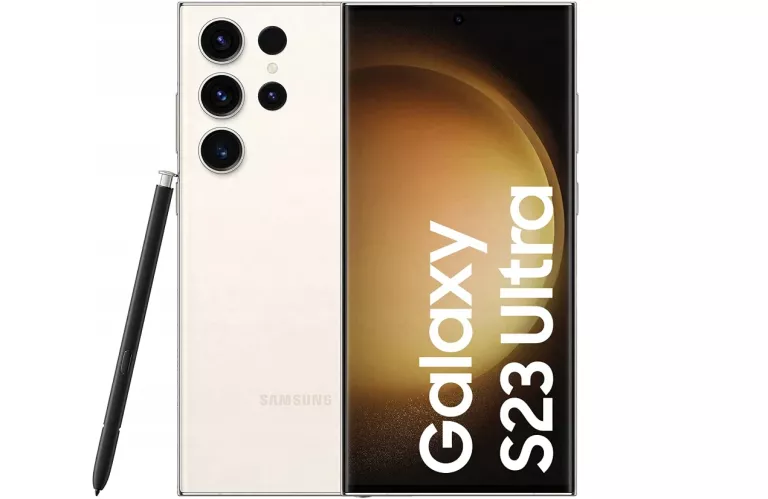 TELEFON SAMSUNG GALAXY S23 ULTRA 8/256 GB  KREMOWY