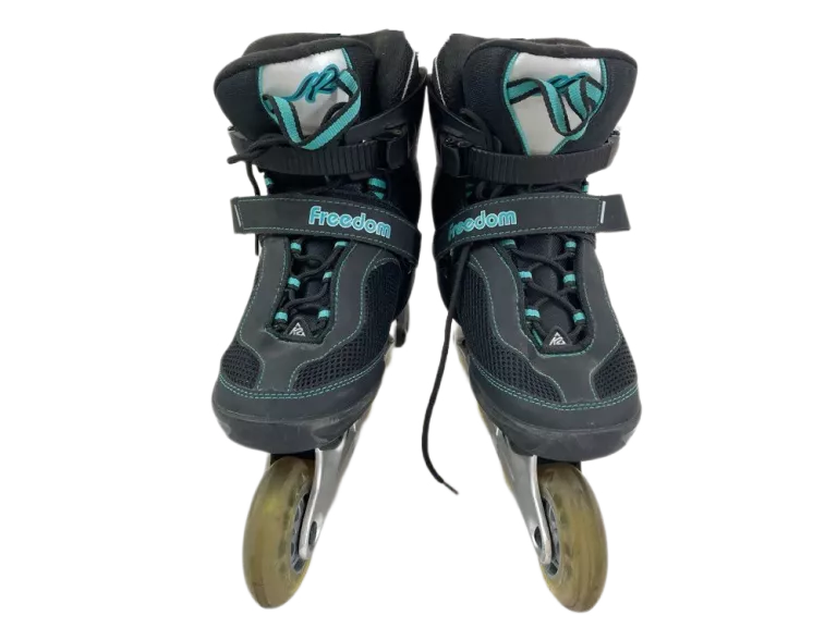 ROLKI K2 FREEDOM 80 DAMSKIE 40,5 CZARNO-NIEBIESKIE
