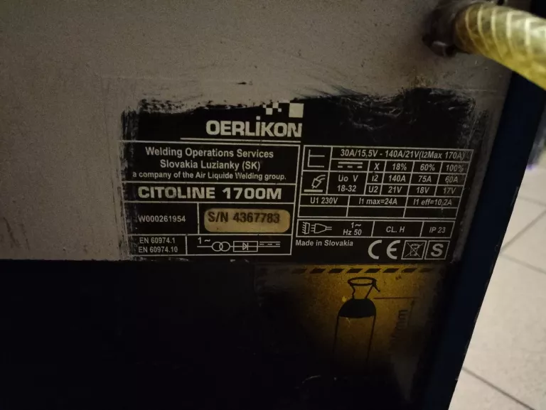 MIGOMAT OERLIKON CITOLINE 1700