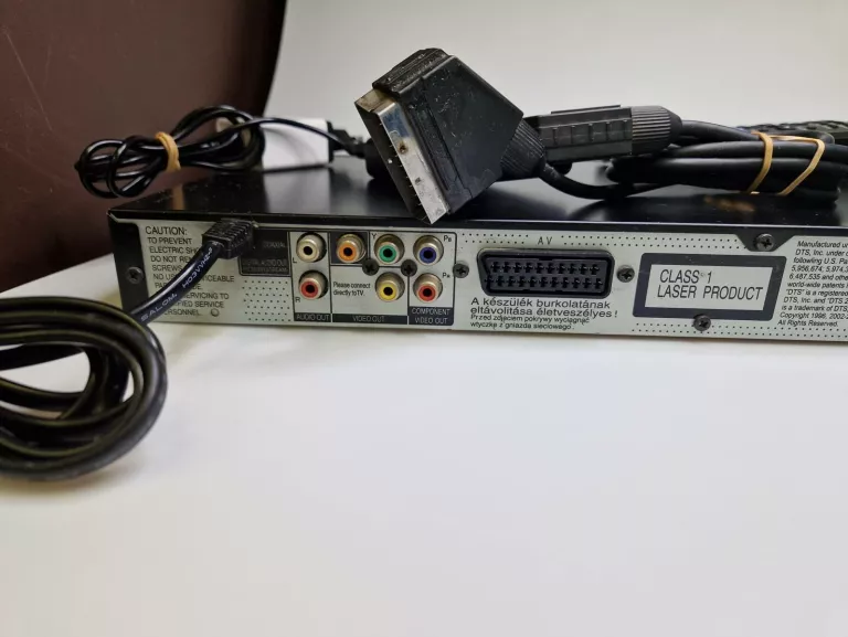 ODTWARZACZ DVD PANASONIC DVD-S33 Z PILOTEM