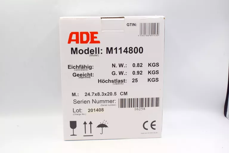 STALOWA WAGA ZAWIESZANA HAKOWA DO 25KG ADE M114800