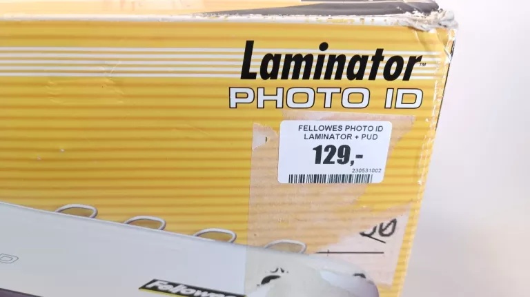 FELLOWES PHOTO ID LAMINATOR + PUD