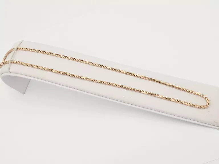 zloto-585-lancuszek-splot-klos-spiga-588g-43cm-stan-uzywany