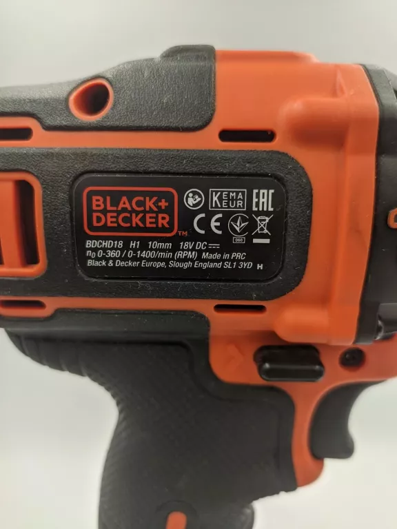 BLACK DECKER BDCHD18 + WKRETAK CS3653LC + DODATKI