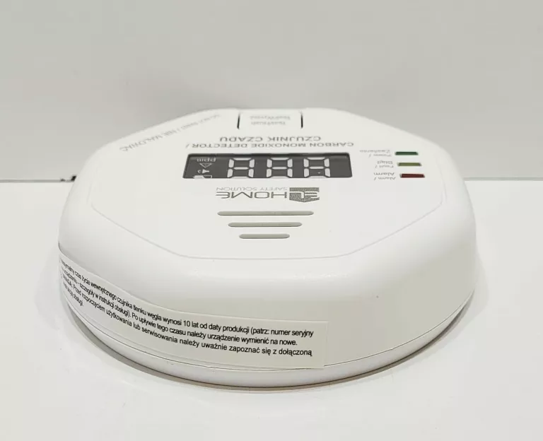 CD-92B8 LCD CZUJNIK CZADU, TLENKU WĘGLA, CO ELHOME