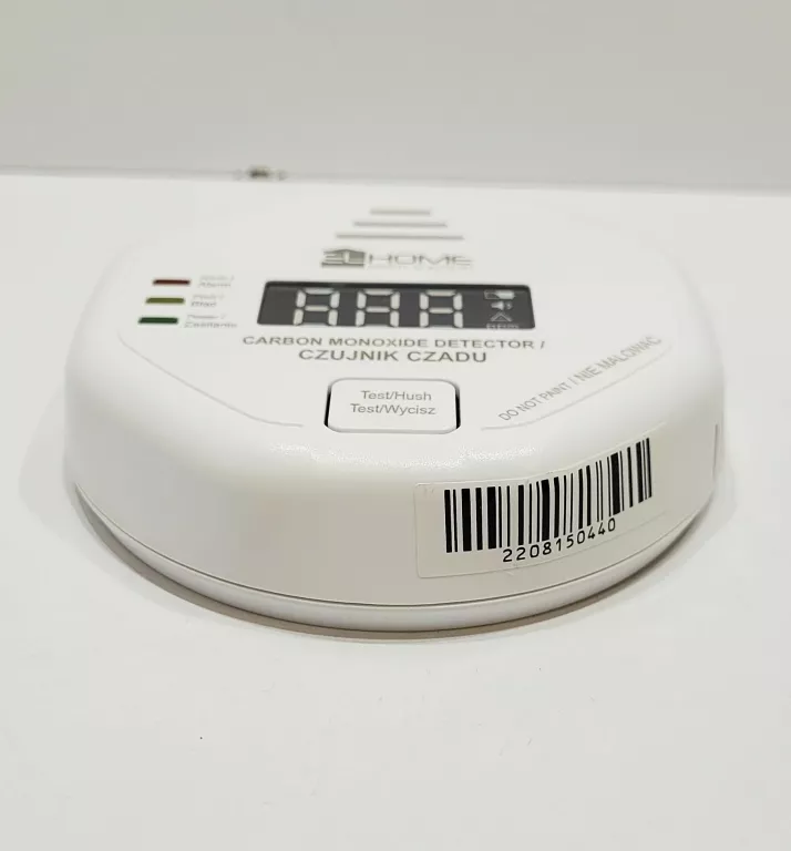 CD-92B8 LCD CZUJNIK CZADU, TLENKU WĘGLA, CO ELHOME
