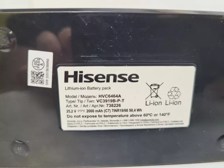 ODKURZACZ HISENSE HVC6464A WARTO/OKAZJA