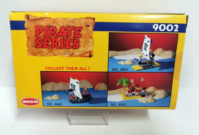 KLOCKI ATCO 9002 PIRATE SERIES STATEK PIRACKI