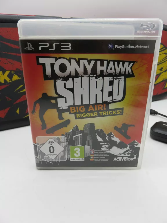 GRA NA PS3 TONY HAWK SHRED + DESKA BEZPRZEWODOWA