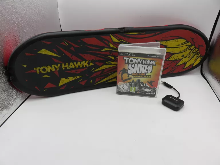 GRA NA PS3 TONY HAWK SHRED + DESKA BEZPRZEWODOWA