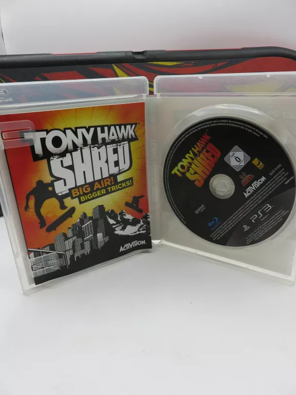 GRA NA PS3 TONY HAWK SHRED + DESKA BEZPRZEWODOWA