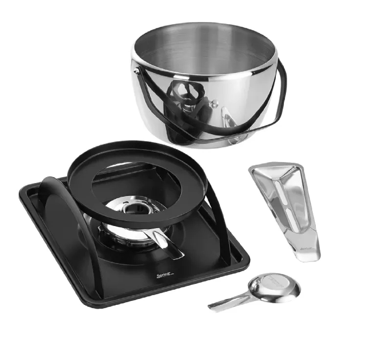 SPRING SWISS STALOWY GARNEK Z PODGRZEWACZEM 4,5L