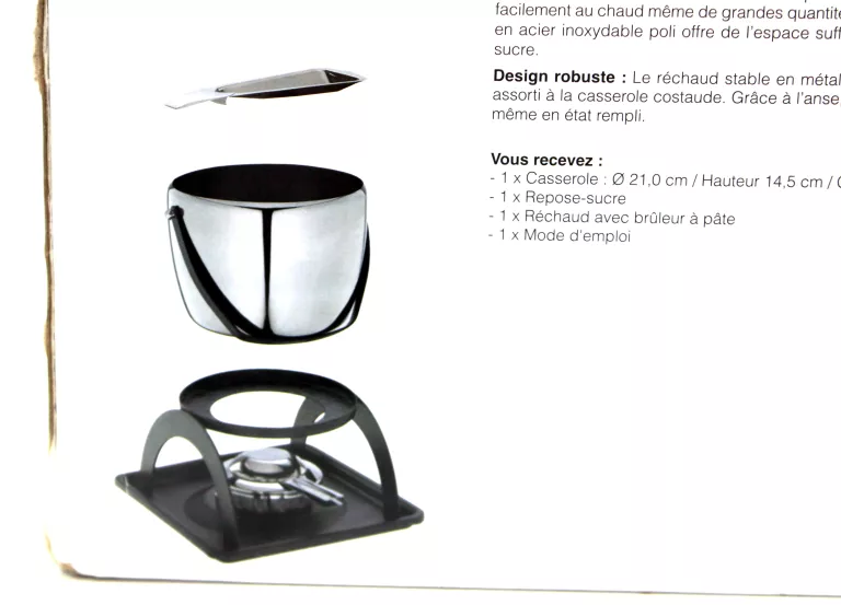 SPRING SWISS STALOWY GARNEK Z PODGRZEWACZEM 4,5L