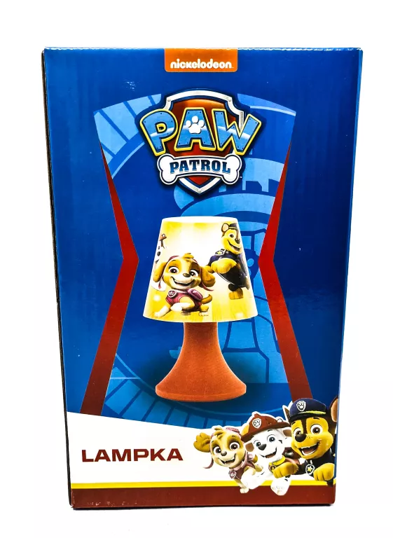 LAMPKA NOCNA DLA DZIECI PSI PATROL CZERWONA SKY