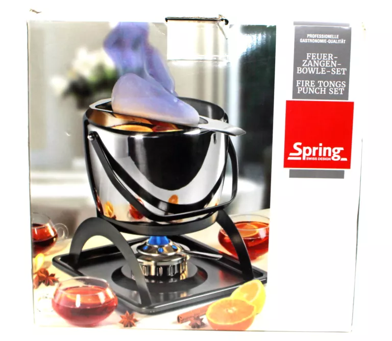 SPRING SWISS STALOWY GARNEK Z PODGRZEWACZEM 4,5L