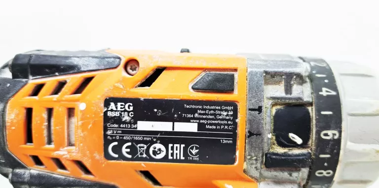 WKRĘTARKA AEG BSB 18C WALIZKA