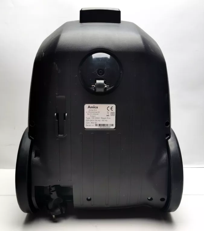 ODKURZACZ BEZWORKOWY AMICA BAGIO ECO VM3044 850W