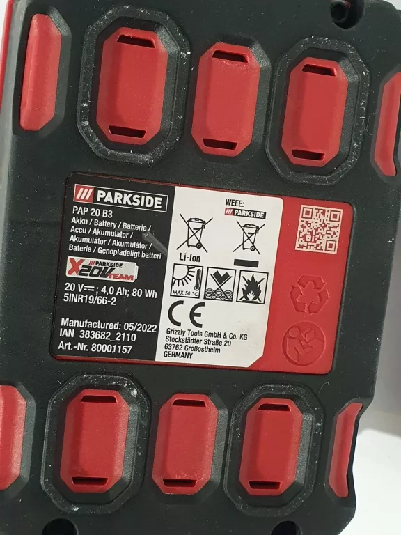 KLUCZ UDAROWY PARKSIDE PASSK 20-LI B2 JAK NOWY!