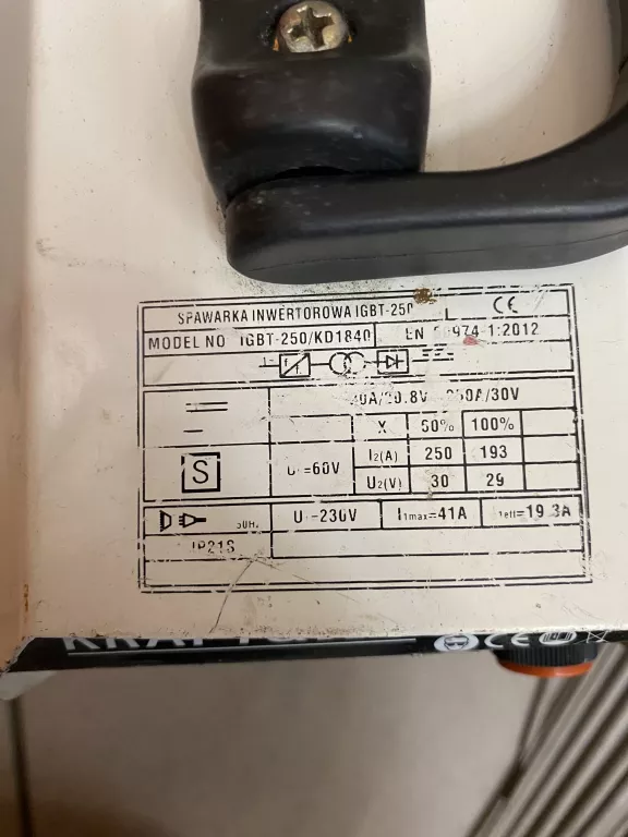 SPAWARKA KRAFT&DELE IGBT-250 ZESTAW + PRZYŁNBICA