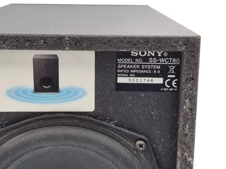 SOUNDBAR SONY HT-CT80 2.1 + PILOT