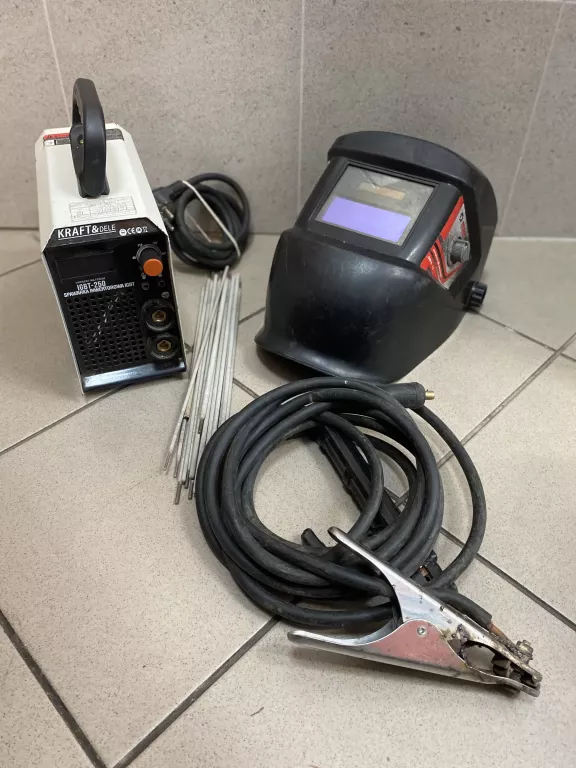 SPAWARKA KRAFT&DELE IGBT-250 ZESTAW + PRZYŁNBICA