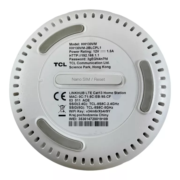 ROUTER/MODEM TCL LINKHUB LTE CAT13 HOME STATION