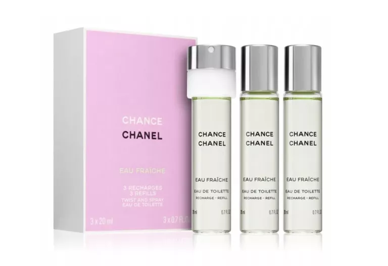 CHANEL CHANCE EAU FRAICHE WODA TOALETOWA 3 X 20 M