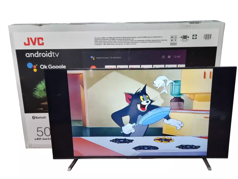 TELEWIZOR JVC LT-50VA7110 50" UHD/4K! ANDROID TV!